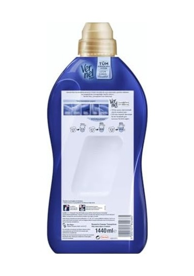 Max Lilyum Kokulu 60 Yıkama Konsantre Çamaşır Yumuşatıcısı 1 X 1440 Ml 0.75 LT - 2.5 LT - 12 KG