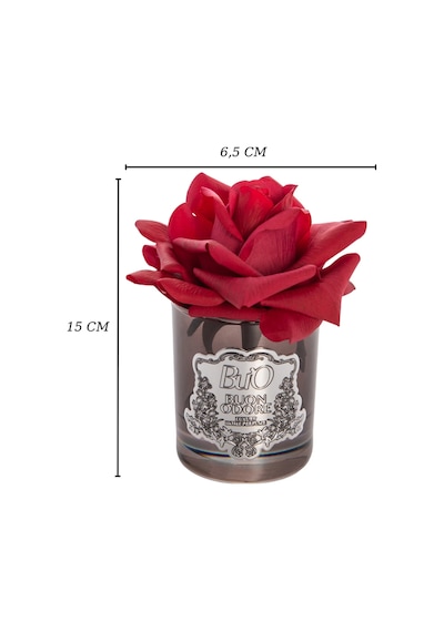 Füme Cam Silver Tek Gül Luxury Home Perfume Rose