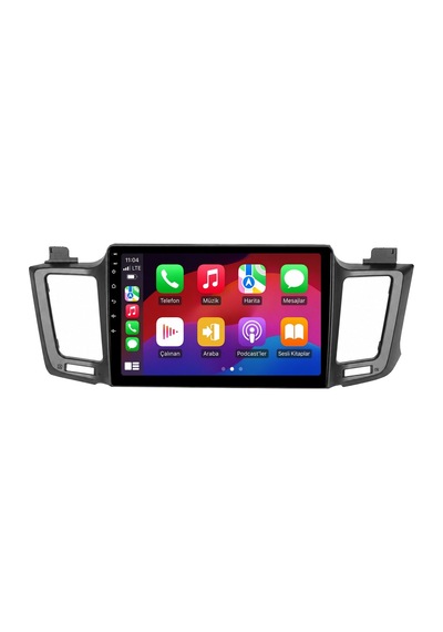 Toyota Rav4 Android Multimedya 10 İnç 2013-2018 Carplay Android Auto Navigasyon 6gb Ram 64gb 9"