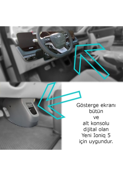 Bod Hyundai Yeni Ionıq 5 3d Havuzlu Paspas 2024-sonrası Yeni Konsol İoniq 5