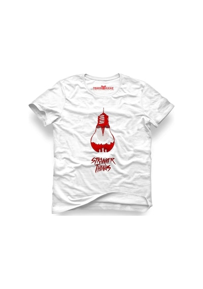 Tshirthane Stranger Things Red Lamb Tişört Erkek Tshirt