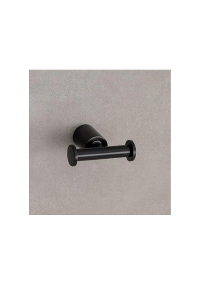 Icon İkili Askılık Siyah Renk 32x78x84 Mm Çok Renkli
