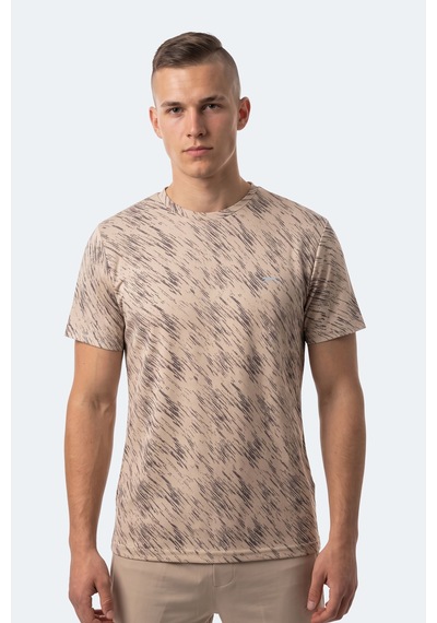 Slazenger Hady I 3 Lü Set Erkek Bej - Mavi - Nane Tişört