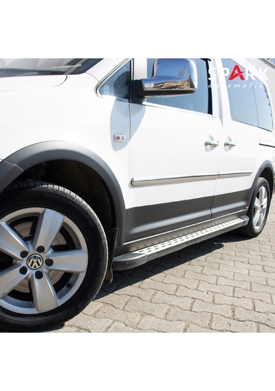 Volkswagen Caddy 2015-2020 Yıl Aralığı Uyumlu Kısa Şase Sol Sürgü Dodik Seti 12 Parça Siyah