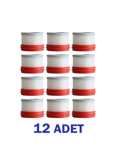 12 Adet Uyumlu Xiaomi Dreame V8 V9 V9b V9p Xr V10 V11 Hepa Filtresi