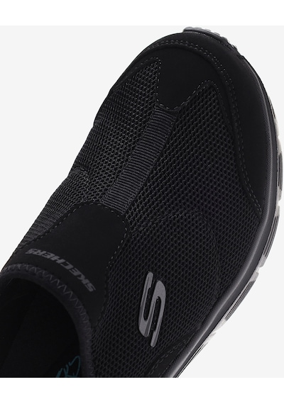 Skechers Fashion Fit Kadın Siyah Arkası Açık Spor Ayakkabı 12714tk Bbk Siyah