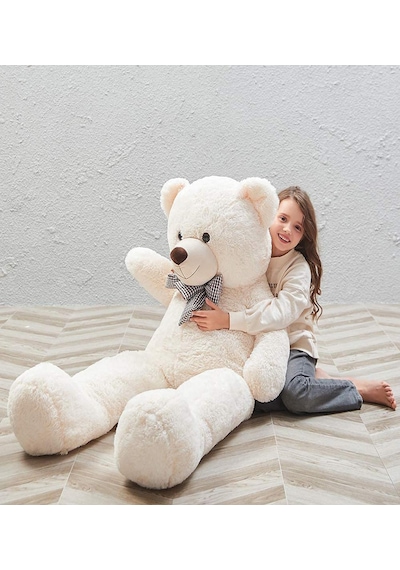 Sole 175 Cm Papyonlu Dev Boy Peluş Ayı - % 100 Yerli 001