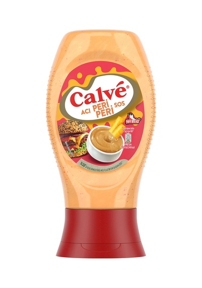 Calve Acı Peri Peri Sos 245 G - 6 Adet Tarı