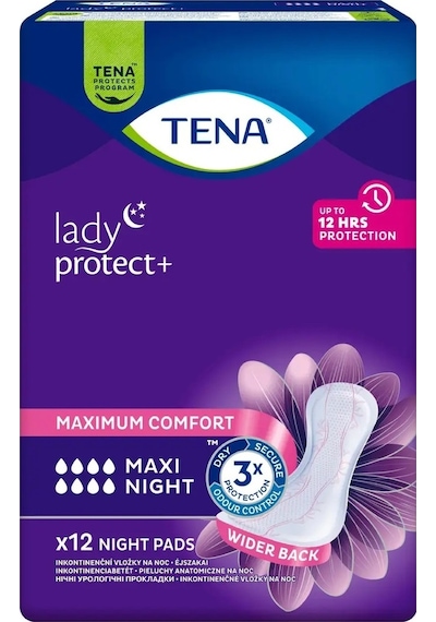 Tena Lady Protect Mesane Pedi Maxi Night Geceye Özel 144 Adet