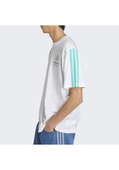 Adidas Ke8162 Mer Dna Tee M Erkek Tişört Beyaz