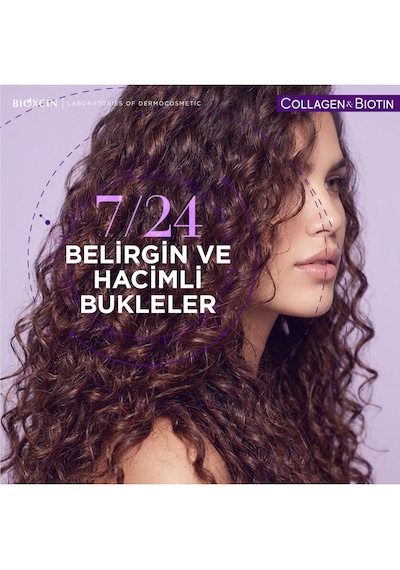 Collagen & Biotin 7/24 Şekillendirici Krem 200 Ml - Elektriklenme Karşıtı