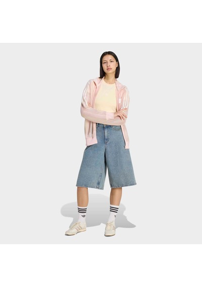 Adidas Originals Summer Glow Knitted Firebird Kadın Pembe Ceket Ky2031