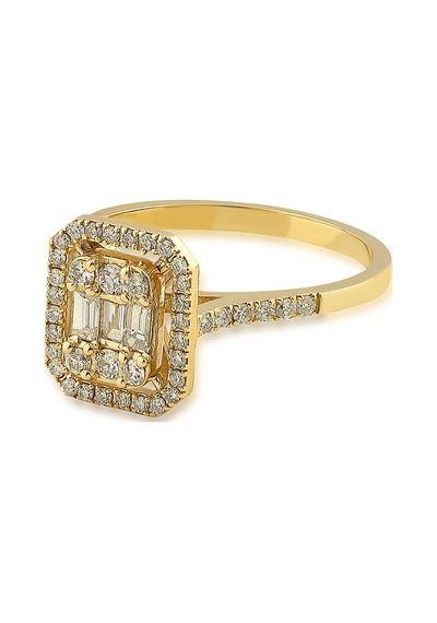 0,46 Ct Baget Pırlanta (465073519)