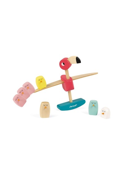 Janod Ahşap Flamingo Denge Oyuncağı
