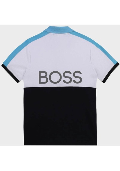 Hugo Boss Çocuk Polo Yaka T Shirt 25l24/n68 Whıte Navy Lacivert - Beyaz Beyaz - Lacivert Hugo Boss Çocuk Polo Yaka T Shirt 25l24/n68 Whıte Navy Lacivert - Beyaz Beyaz - Lacivert
