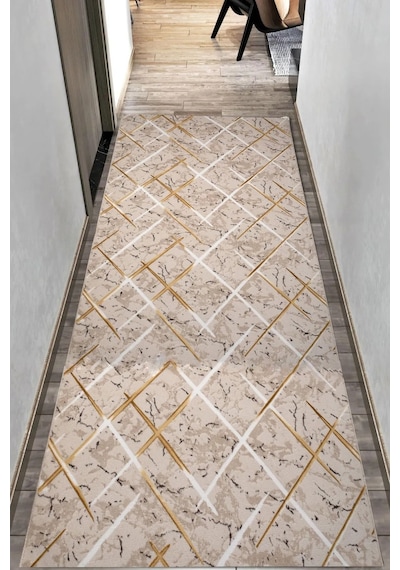 Spor Gold Yıkanabilir Kaymaz Taban Dört Mevsimlik Salon, Banyo, Balkon, Genç Odası Kesme Halı