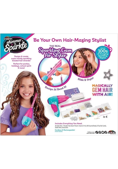 65609 Sun-cza-hobi Set Shımmer N Sparkle Sparklıng Gem Aır Styler