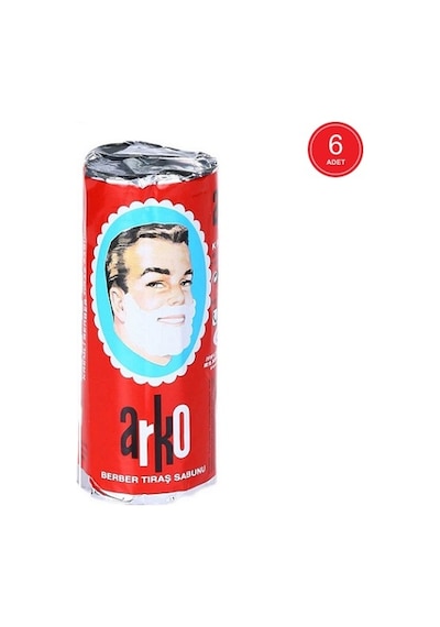 Arko Berber Tıraş Sabunu 6 x 75 G