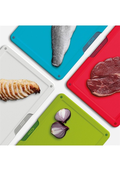 Joseph Joseph Folio Icon 4 Parça Kesme Tahtası Seti Büyük - Multi Color