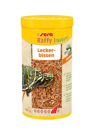Raffy I Gammarus Karışımı 1000 Ml 130 Gr Kaplumbağa Yemi