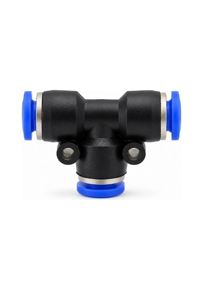 8mm Pnömatik Hızlı Hortum Bağlantı Rakoru Pe Tip Hava Boru Eki 8 MM