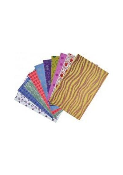 Ticon Desenli Simli Eva Karışık 10'Lu Paket