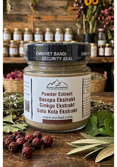 Bacopa Ginkgo Gotu Kola Ekstrak 120 G