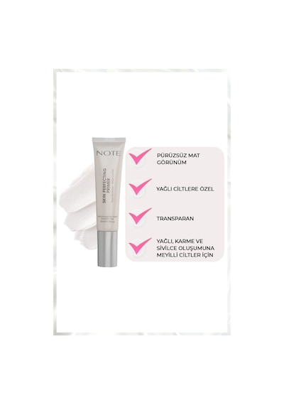 Skin Perfecting Primer Matlaştırıcı Yağlı Ve Karma Ciltlere Özel Makyaj Bazı