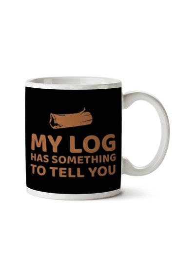 Twin Peaks My Log İki Tarafı Baskılı Kupa Bardak Çok Renkli