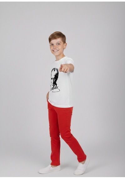 Nacar Store Erkek Çocuk Atatürk Baskılı T-shirt Ve Kırmızı Keten Pantolon Takım 23nisan Ve Özel Günler Kırmızı-beyaza Siyah Atatürk Nacar Store Erkek Çocuk Atatürk Baskılı T-shirt Ve Kırmızı Keten Pantolon Takım 23nisan Ve Özel Günler Kırmızı-beyaza Siyah Atatürk