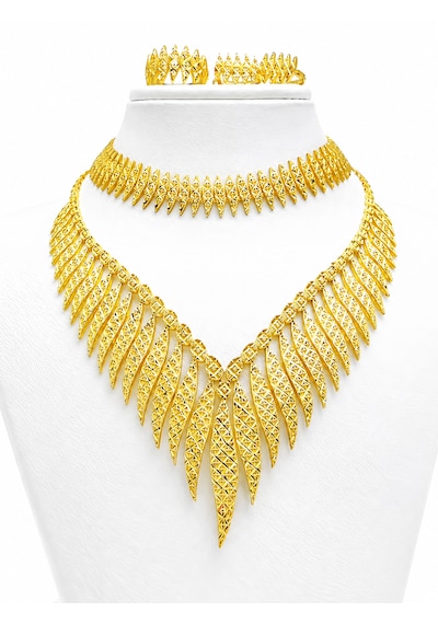 14 Ayar Semiramis Model Altın Set