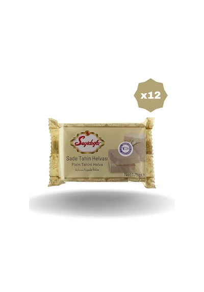 Seyıdoglu Sade Helva 175 Gr - 12 Adet