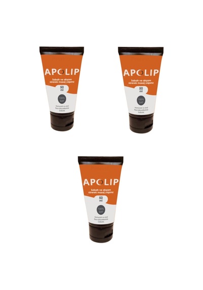 Apolip Kremi 50ml 3 Adet / Apolip Hemorrhoid Cream 50ml 3 Pieces
