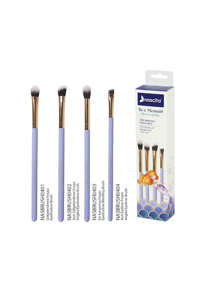 Nascita Göz Makyajı Fırça Seti Nasbrushset87