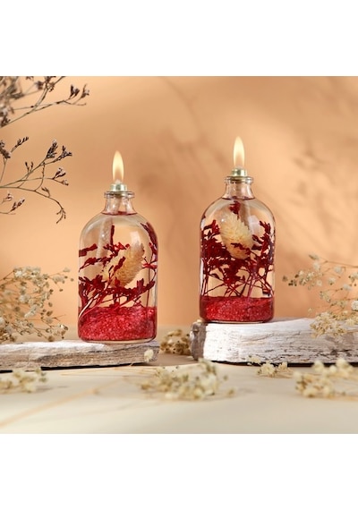 Imperiums Dekoratif Kandil Mum 100 Ml Kırmızı