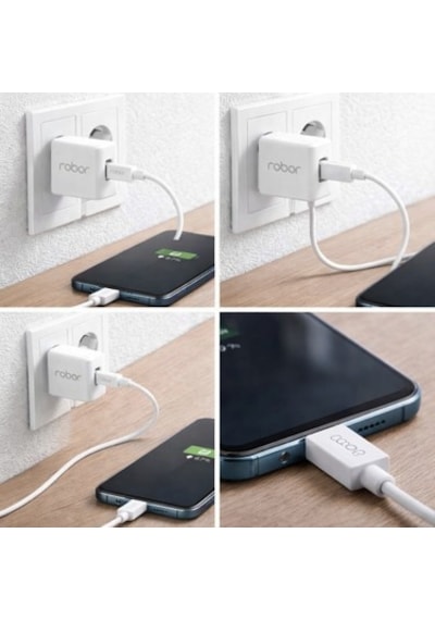 Robor R615 Micro Usb Şarj Seti - Kompakt Ve Dayanıklı, Tak Ve Çalıştır-