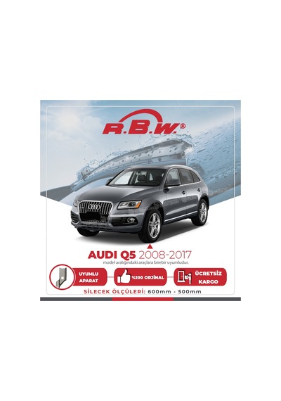Audi Q5 Muz Silecek Takımı (2008-2017) RBW PRO