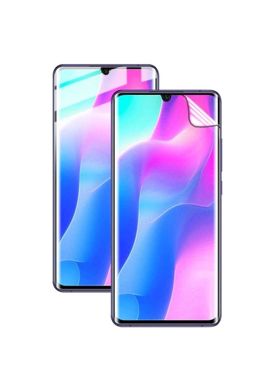 Xiaomi Mi Note 10 Lite Nano Pet Full Ekran Koruyucu Siyah