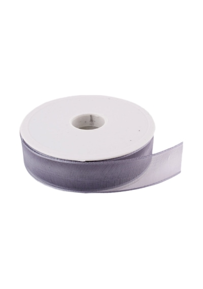 Şifon Kurdele 2.5 Cm (20 Metre) Gri