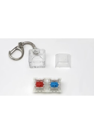 Spelt Outemu Blue Ve Red Mavi Ve Kırmızı Mekanik Switch Tuş Stres Atma Buton Test Anahtarlık Keycap