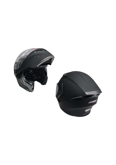 Jk-20 Jk115 Çeneli Motosiklet Kaskı Güneş Gözlüklü Mat Black Desen M Beden