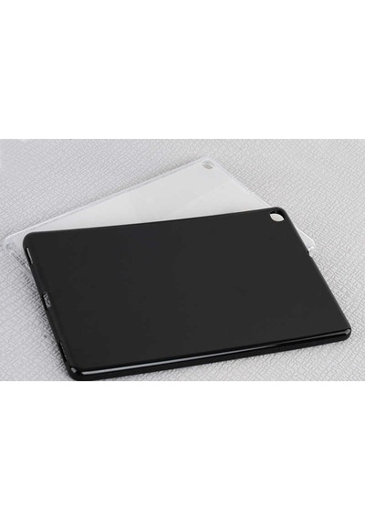 Goocamp Galaxy Tab A 10.1 2019 T510 Kılıf Uyumlu Tablet Süper Silikon Kapak-siyah Tablet Kılıfı