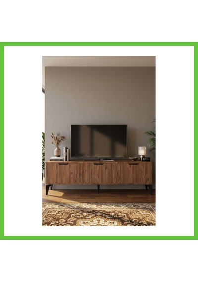 Bezos Royal Tv Sehpası Suntalam Kahverengi 160x35 Dmc