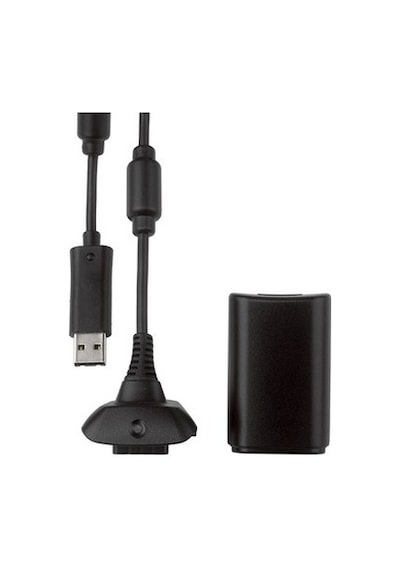 Kontorland Xbox 360 Oyun Kolu + Şarj Kiti + Batarya + USB Kablosu