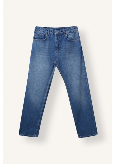 Defacto Straıght Fıt Normal Bel Boru Paça Jean Pantolon I6245ax26aunm28 Mavi-nm28