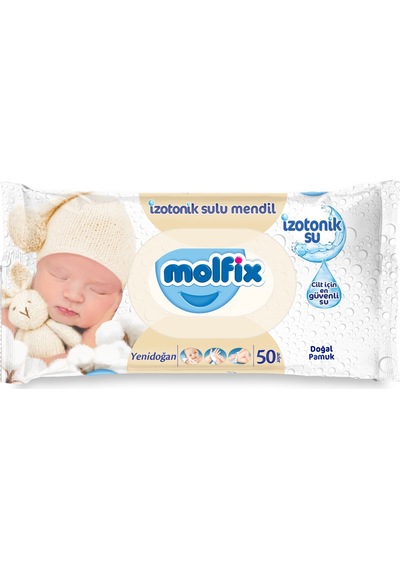 Molfix Premium Bebek Bezi Beden:4 7-14kg Maxi 126 Adet +3 Adet Islak Mendil 3'lü