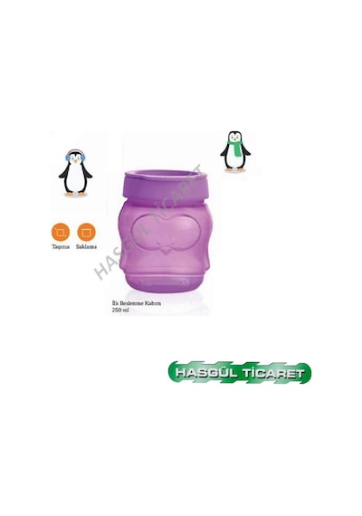Tupperware Ilk Beslenme Kabım 250 Ml Penguen Mama Kabı Hsgl N1141994
