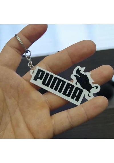 Pumba Sevimli Figür Karakter Anahtarlık Çok Renkli