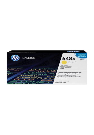 Hp 648a Yellow Sarı 11.000 Sayfa Toner Ce262a Kdo