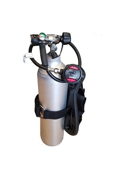 Set Tekne Scuba 3 L Çantalı Beuchat Regülatörlü